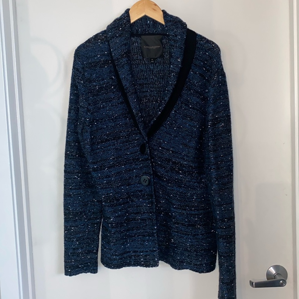 Classiques Entier Artelier blazer sweater navy black